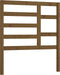 vidaXL - Hoofdbord - 106x4x104 - cm - massief - grenenhout - honingbruin