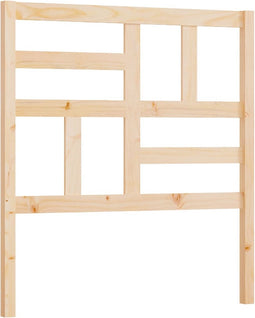 vidaXL - Hoofdbord - 106x4x104 - cm - massief - grenenhout