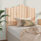 vidaXL - Hoofdbord - 106x4x110 - cm - massief - grenenhout