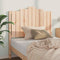 vidaXL - Hoofdbord - 106x4x110 - cm - massief - grenenhout