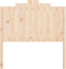 vidaXL - Hoofdbord - 106x4x110 - cm - massief - grenenhout