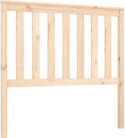 vidaXL - Hoofdbord - 106x6x101 - cm - massief - grenenhout
