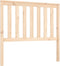 vidaXL - Hoofdbord - 106x6x101 - cm - massief - grenenhout
