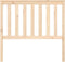 vidaXL - Hoofdbord - 106x6x101 - cm - massief - grenenhout