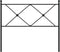 vidaXL - Hoofdbord - 107 - cm - metaal - zwart