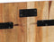 vidaXL - Hoofdbord - 120 - cm - massief - acaciahout