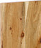 vidaXL - Hoofdbord - 120 - cm - massief - acaciahout