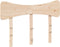 vidaXL - Hoofdbord - 120 - cm - massief - grenenhout