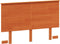vidaXL - Hoofdbord - 120 - cm - massief - grenenhout - wasbruin