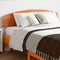 vidaXL - Hoofdbord - 120 - cm - massief - grenenhout - wasbruin