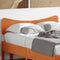 vidaXL - Hoofdbord - 120 - cm - massief - grenenhout - wasbruin