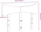 vidaXL - Hoofdbord - 120 - cm - massief - grenenhout - wasbruin
