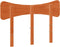 vidaXL - Hoofdbord - 120 - cm - massief - grenenhout - wasbruin
