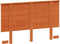 vidaXL - Hoofdbord - 120 - cm - massief - grenenhout - wasbruin