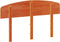 vidaXL - Hoofdbord - 120 - cm - massief - grenenhout - wasbruin