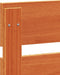 vidaXL - Hoofdbord - 120 - cm - massief - grenenhout - wasbruin