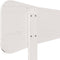 vidaXL - Hoofdbord - 120 - cm - massief - grenenhout - wit