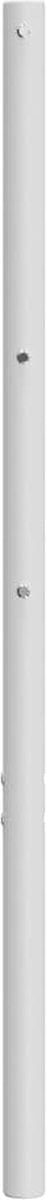 vidaXL - Hoofdbord - 120 - cm - metaal - wit