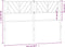 vidaXL - Hoofdbord - 120 - cm - metaal - wit