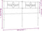 vidaXL - Hoofdbord - 120 - cm - metaal - wit
