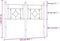 vidaXL - Hoofdbord - 120 - cm - metaal - wit