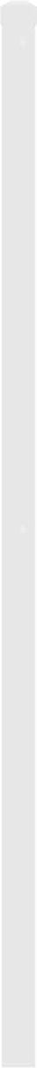 vidaXL - Hoofdbord - 120 - cm - metaal - wit