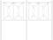 vidaXL - Hoofdbord - 120 - cm - metaal - wit
