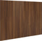 vidaXL - Hoofdbord - 120x1,5x80 - cm - bewerkt - hout - bruin - eikenkleur