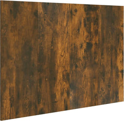 vidaXL - Hoofdbord - 120x1,5x80 - cm - bewerkt - hout - gerookt - eikenkleurig