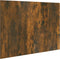 vidaXL - Hoofdbord - 120x1,5x80 - cm - bewerkt - hout - gerookt - eikenkleurig