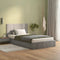 vidaXL - Hoofdbord - 120x1,5x80 - cm - bewerkt - hout - grijs - sonoma - eikenkleurig