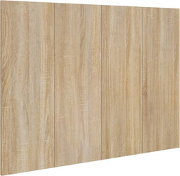 vidaXL - Hoofdbord - 120x1,5x80 - cm - bewerkt - hout - sonoma - eikenkleurig