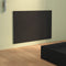 vidaXL - Hoofdbord - 120x1,5x80 - cm - bewerkt - hout - zwart