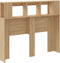 vidaXL - Hoofdbord - 120x18,5x103,5 - cm - bewerkt - hout - sonoma - eikenkleurig