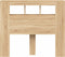vidaXL - Hoofdbord - 120x18,5x103,5 - cm - bewerkt - hout - sonoma - eikenkleurig
