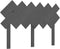 vidaXL - Hoofdbord - 122,5x3x80,5 - cm - massief - grenenhout - grijs