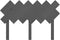 vidaXL - Hoofdbord - 122,5x3x80,5 - cm - massief - grenenhout - grijs