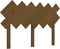 vidaXL - Hoofdbord - 122,5x3x80,5 - cm - massief - grenenhout - honingbruin