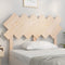 vidaXL - Hoofdbord - 122,5x3x80,5 - cm - massief - grenenhout