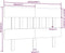 vidaXL - Hoofdbord - 123,5x3x81 - cm - massief - grenenhout - grijs