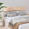vidaXL - Hoofdbord - 124x3x81 - cm - massief - grenenhout
