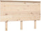 vidaXL - Hoofdbord - 124x6x82,5 - cm - massief - grenenhout