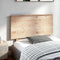 vidaXL - Hoofdbord - 124x6x82,5 - cm - massief - grenenhout