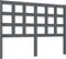 vidaXL - Hoofdbord - 125,5x4x100 - cm - massief - grenenhout - grijs