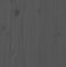 vidaXL - Hoofdbord - 125,5x4x100 - cm - massief - grenenhout - grijs