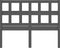 vidaXL - Hoofdbord - 125,5x4x100 - cm - massief - grenenhout - grijs