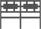 vidaXL - Hoofdbord - 125,5x4x100 - cm - massief - grenenhout