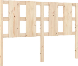 vidaXL - Hoofdbord - 125,5x4x100 - cm - massief - grenenhout