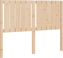 vidaXL - Hoofdbord - 125,5x4x100 - cm - massief - grenenhout