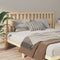 vidaXL - Hoofdbord - 125,5x4x100 - cm - massief - grenenhout